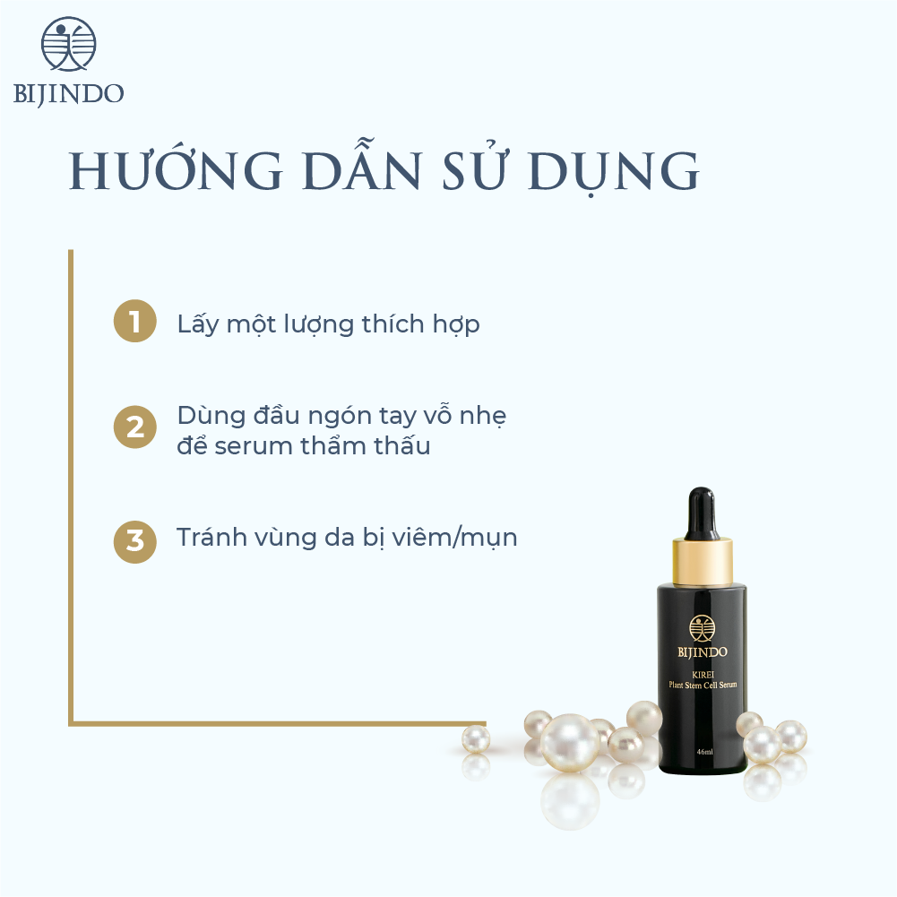 Tinh chất dưỡng da cải thiện nếp nhăn và độ đàn hồi của da BIJINDO KIREI 45ml