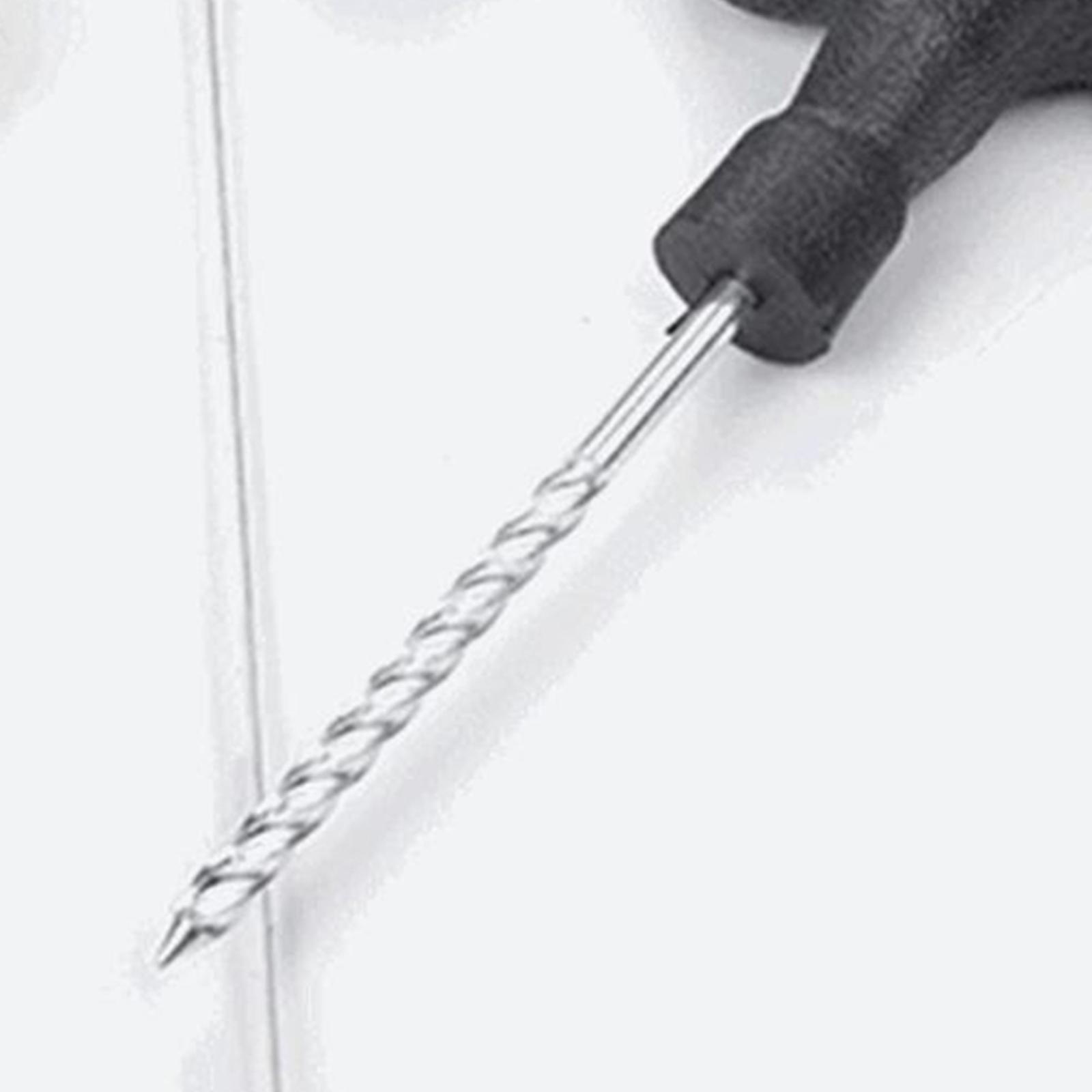 8x T Handle Tire Repair Heavy Duty Tire Plug Kit for Car Tractor