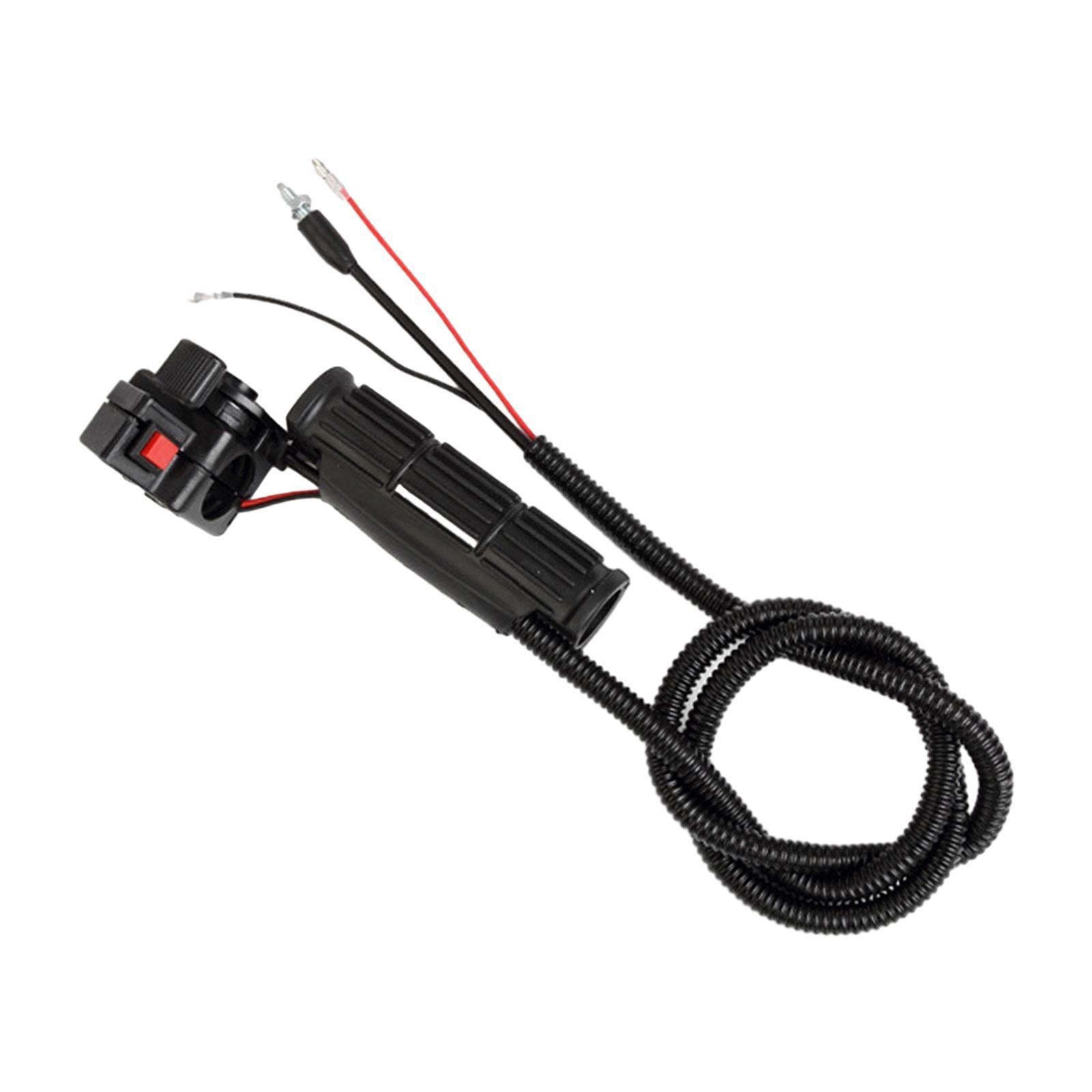 Brush Cutter Strimmer Handle Switch Throttle Cable for Backpack Grass Cutter