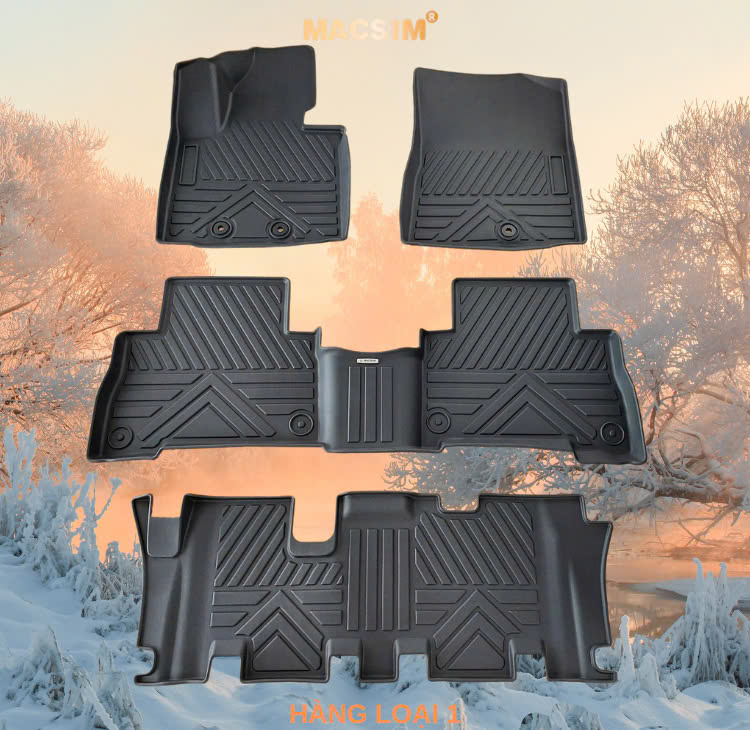 Thảm lót sàn 1 lớp sd3 Kia Sorento 2014-2020 Nhãn hiệu Macsim-(Giảm giá nhưng chất lượng không giảm)