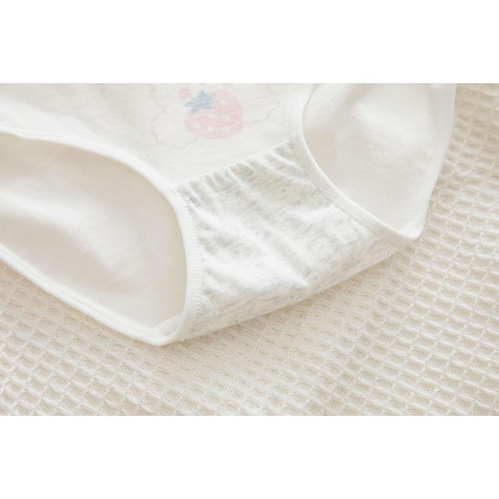 Quần Lót Nữ Cotton Hình Thỏ-Dâu Thời Trang Ngang Eo . Hàng Loại Đẹp.