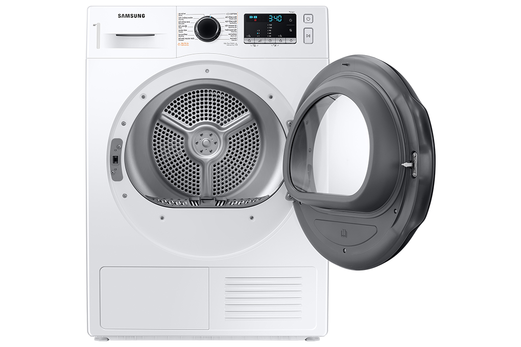 Máy sấy bơm nhiệt Samsung 9 Kg DV90TA240AE/SV - Hàng chính hãng - Giao hàng toàn quốc