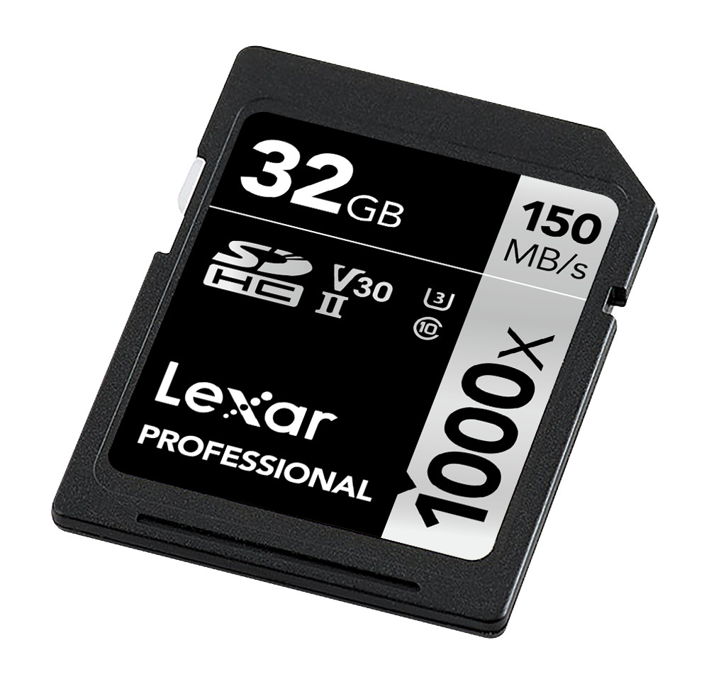 Thẻ Nhớ Lexar SDXC Lexar Professional 1000x 32GB UHS-II 150MB/s - Hàng Chính Hãng