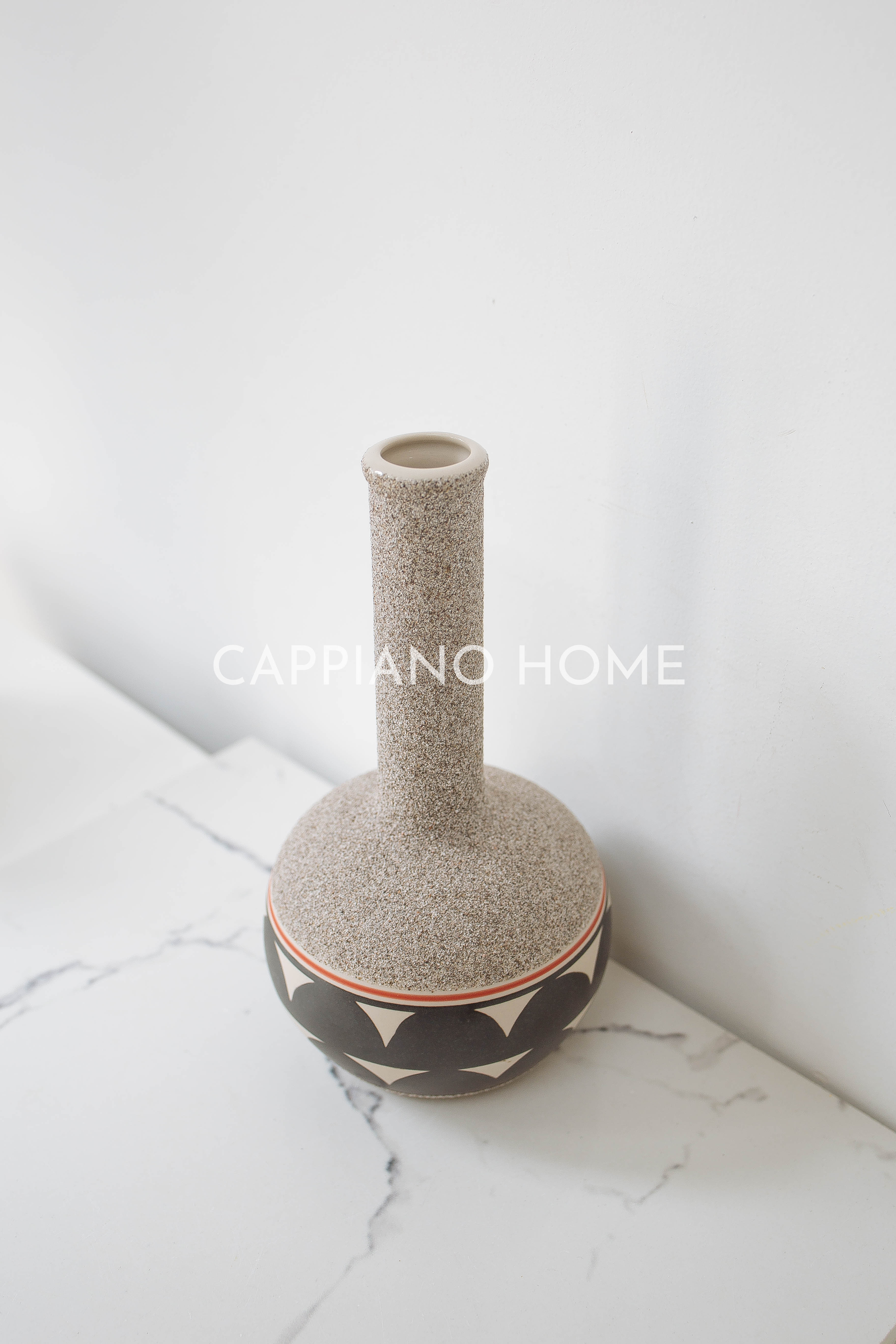 Bình men cát, bình sứ họa tiết độc đáo đựng hoa trang trí decor nhà | Cappiano home