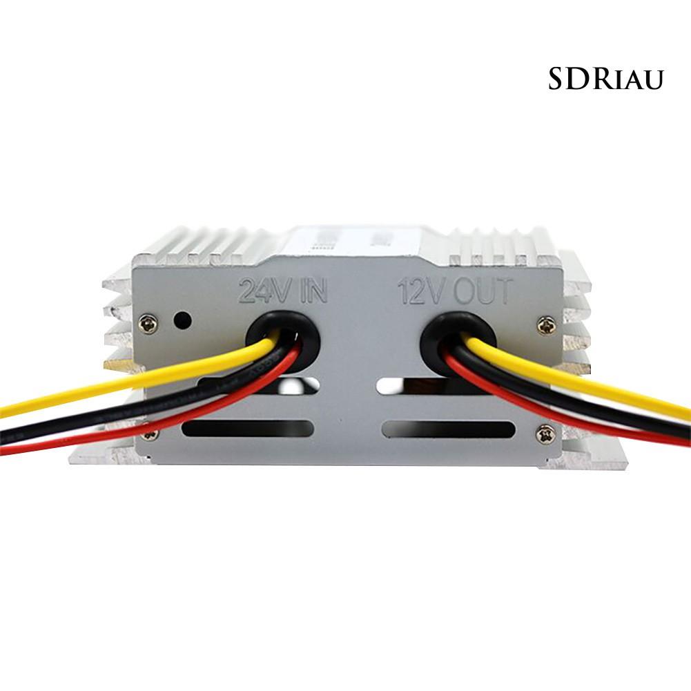 DC POWER Thiết Bị Chuyển Đổi Nguồn Điện Dc 24v Sang 12v 15a Cho Xe Hơi