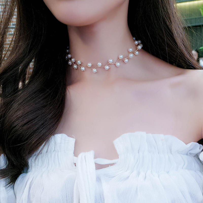 Vòng cổ Chocker Nữ Cá Tính Dạng Hạt Phong Cách Hàn Quốc  XB-DB39- Bảo Ngọc Jewelry