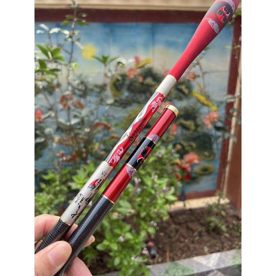 Cần câu tay quỷ vương 4h tặng kèm nhẫn và ngọn zin,cần tay chuyên gảy rô diếc