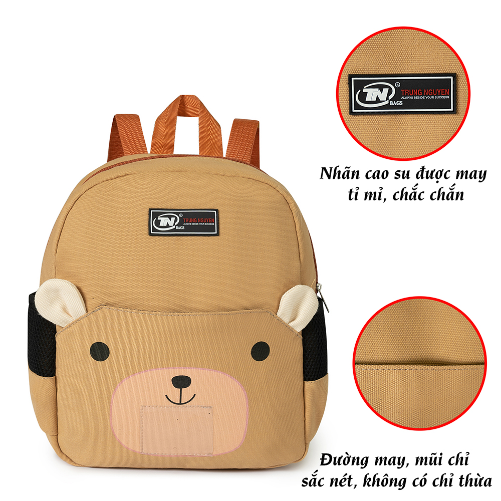 Balo mầm non gấu nâu TNBags TN.B 3022