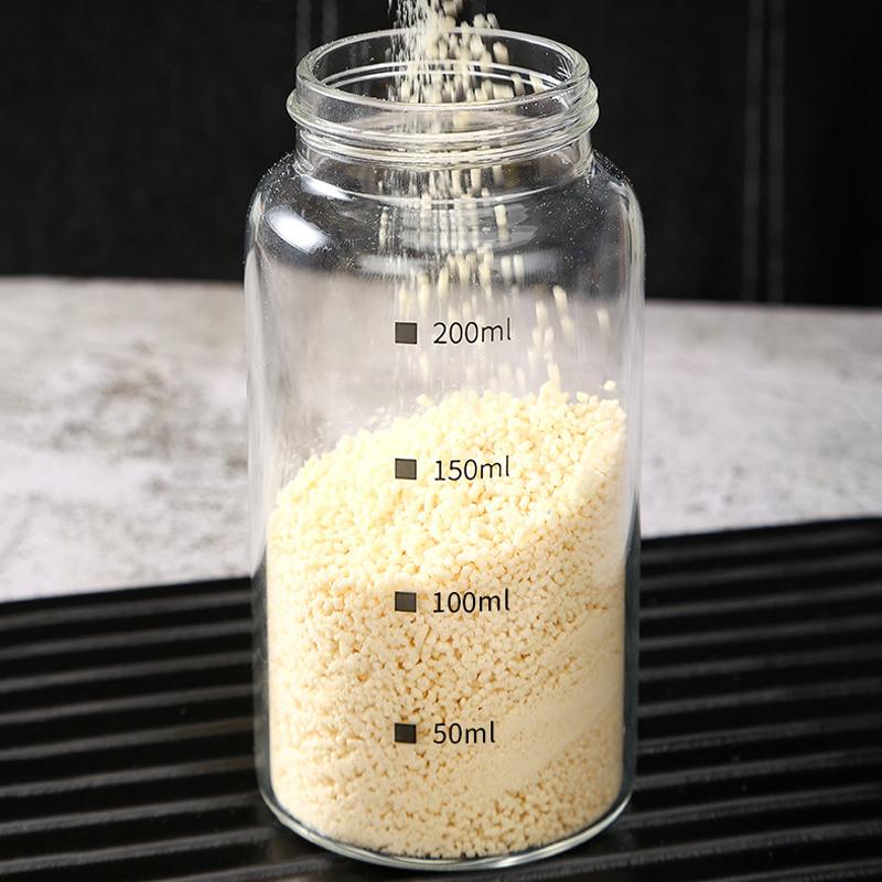 Thủy Tinh Lọ Gia Vị Nhà Tổ Chức Gia Vị Gia Vị Bình Đựng Kính Muối Và Tiêu Lắc Lưu Trữ Đựng Vật Dụng Nhà Bếp