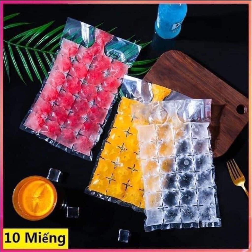 10 Túi làm đá kem tiện dụng bao gồm 10 túi 240 viên