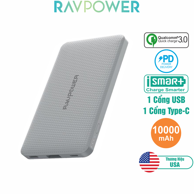 Sạc Dự Phòng RAVPower RP-PB094 10000mAh