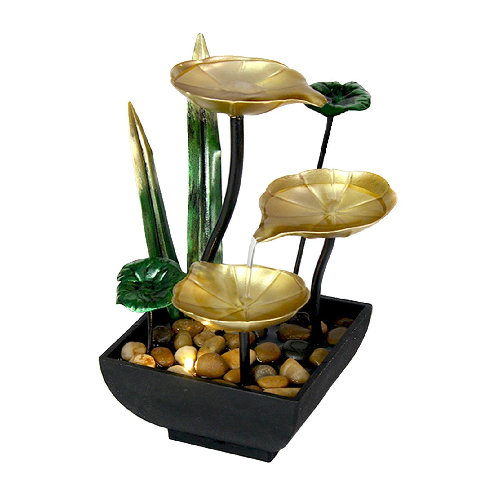 Desktop Water Fountain Waterfall W/ Feng   Meditation