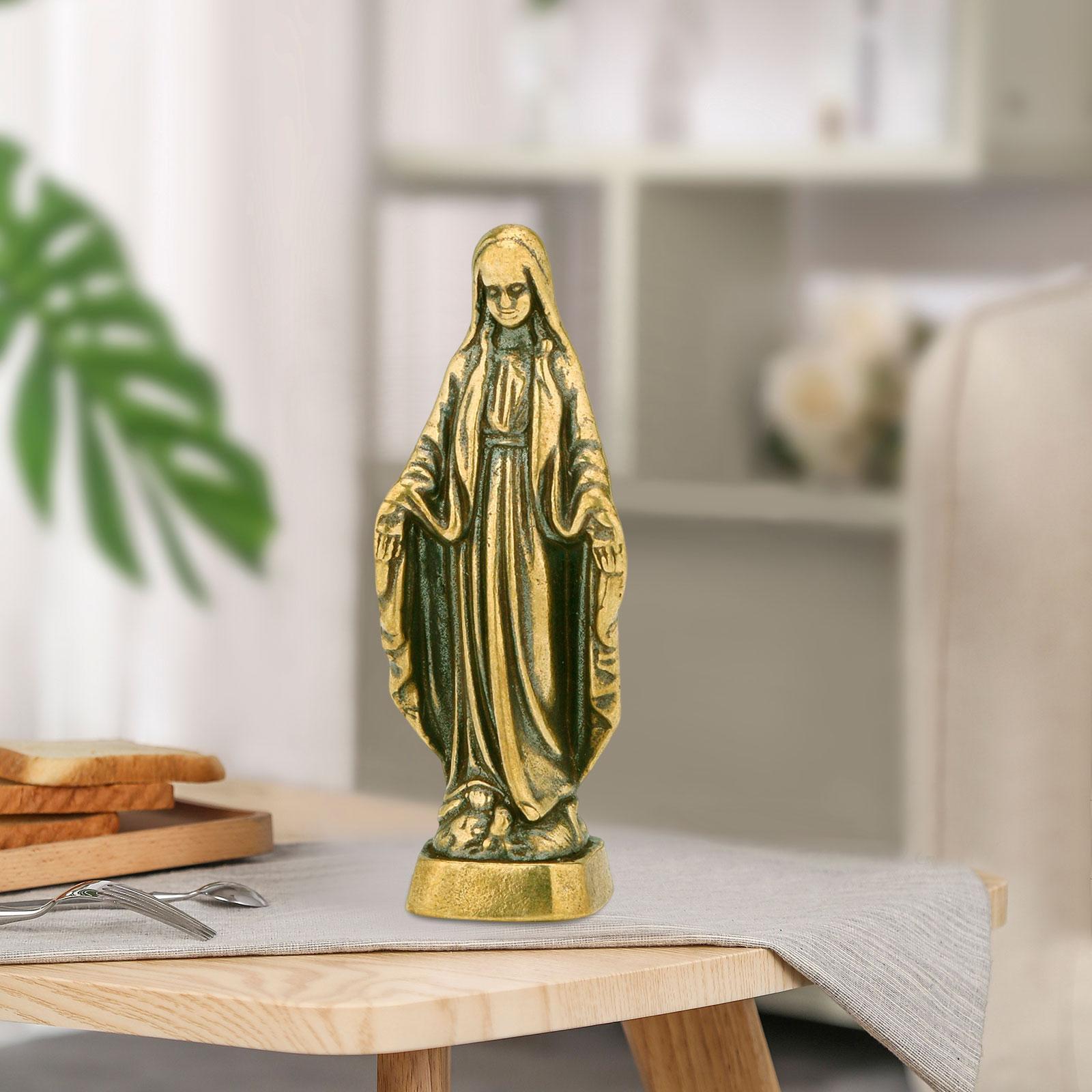 Virgin Mary Statue Interior Decoration Religious Mother