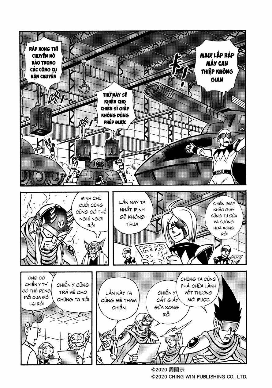 Hiệp Sĩ Giấy A chapter 19.1 10