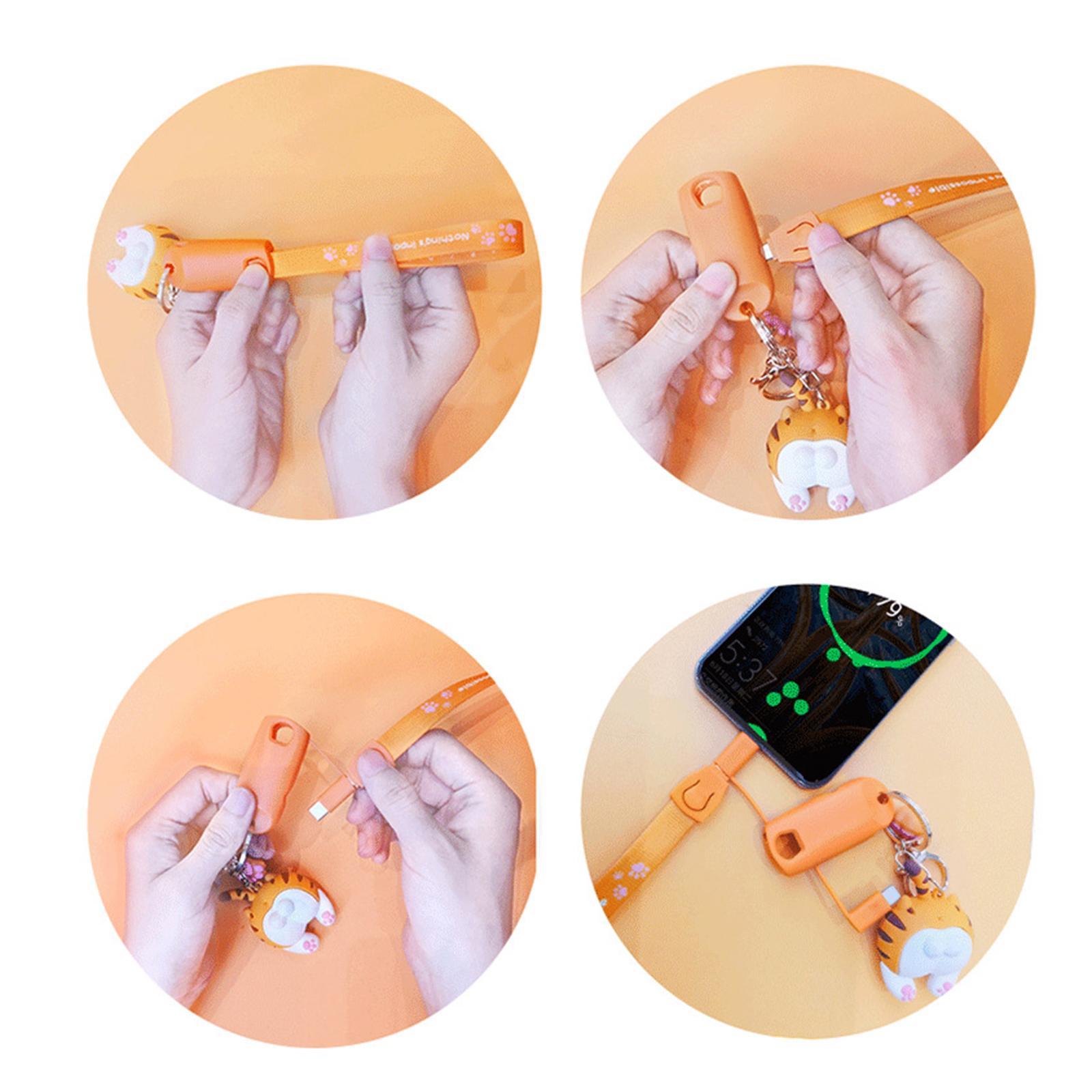 USB Type C Charging Cable Replacement Portable for Power Adapter