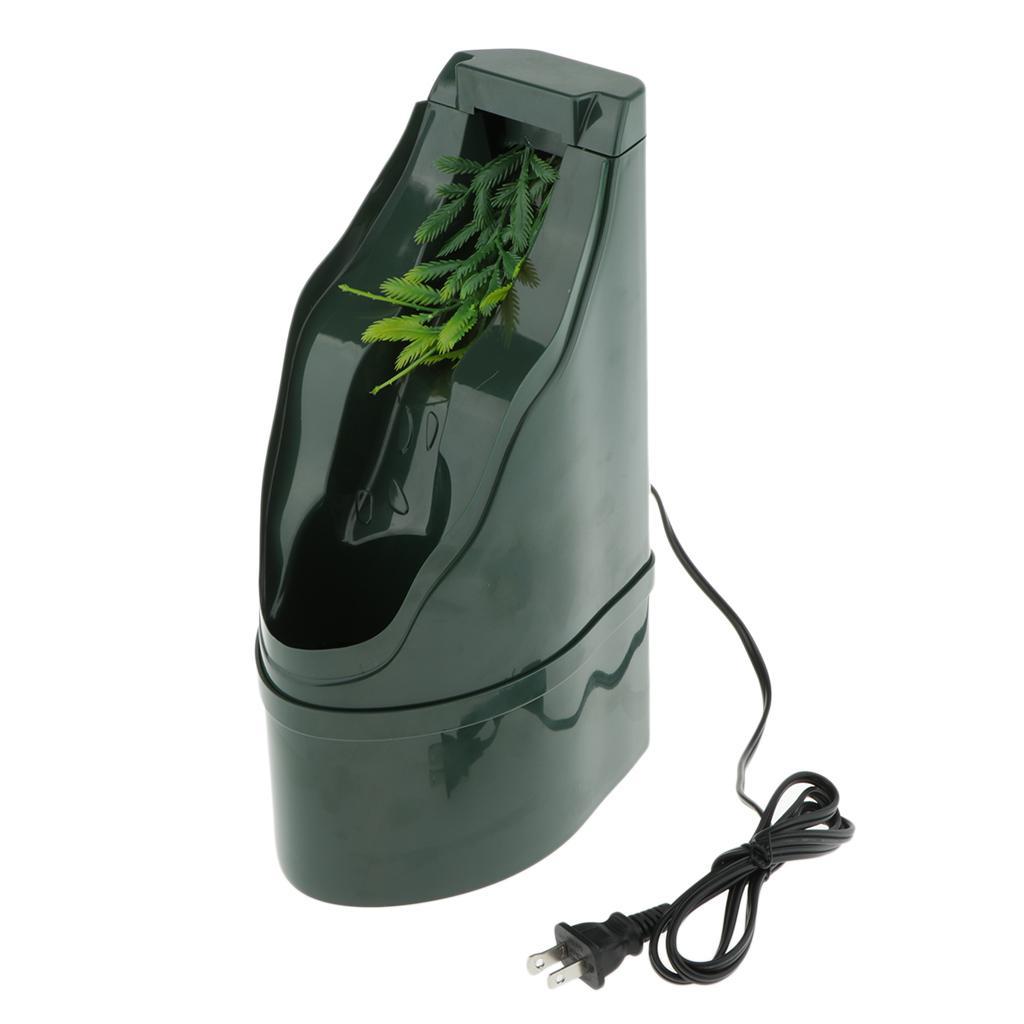Adjustable Reptile Drinking  Fountain Feeding  Dispenser