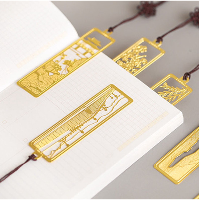 Bookmark Đánh Dấu Sách Phong Cách Trung Hoa - 8cmx2.3cm - Giao Mẫu Ngẫu Nhiên