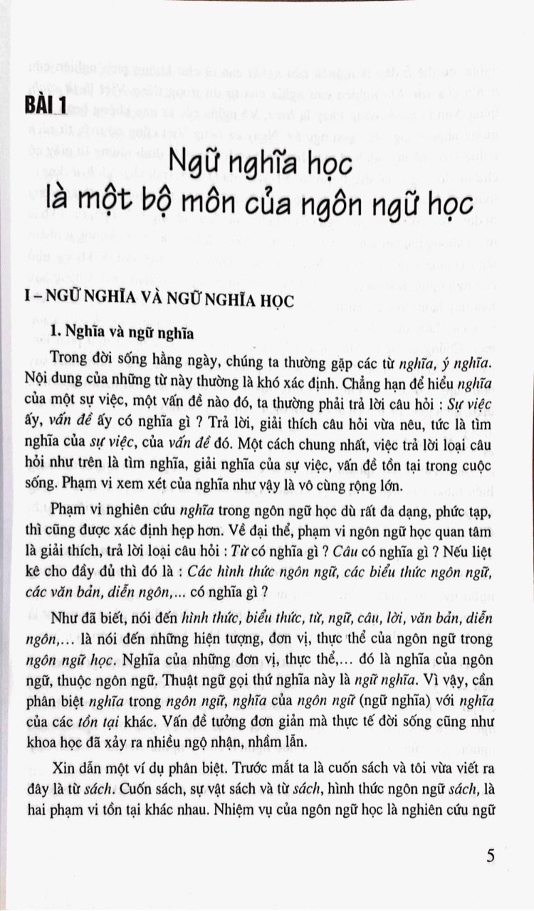 Ngữ Nghĩa Học