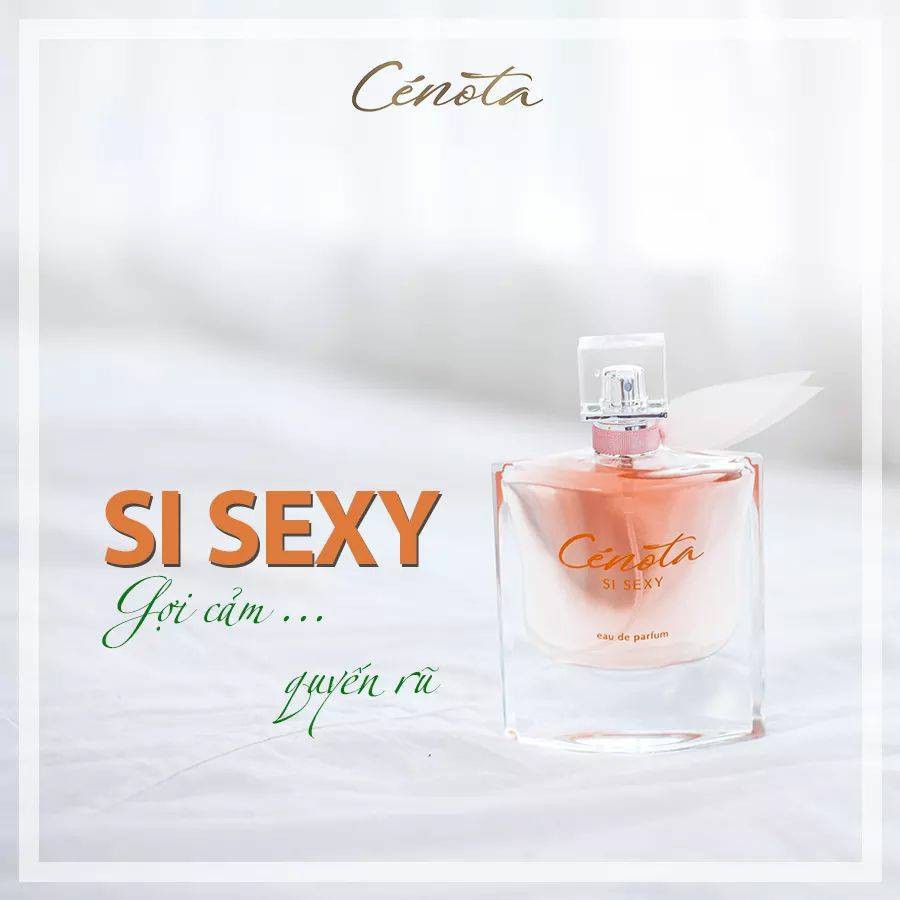 Nước hoa nữ Cenota SI SEXY 75ml Cá Tính - Gợi Cảm - Cuốn hút từng phút giây