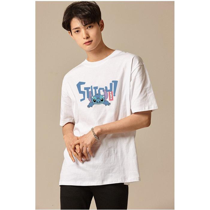 Áo Thun Unisex Tay Lỡ Form Rộng - Stitch