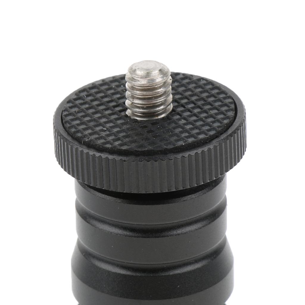 For Arca Swiss Tripod Ball Head Camera Hot Shoe Mount Quick Release Plate 1/4" Screw Hole