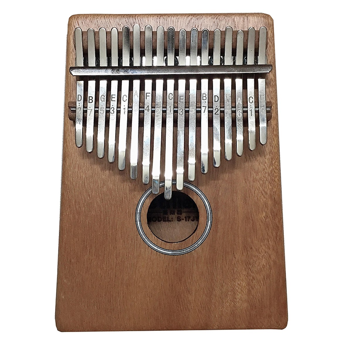 Đàn Kalimba Woim cao cấp 17 phím, Thumb Piano 17 keys - Gỗ Hồng Đào Basic Tặng kèm khóa học miễn phí