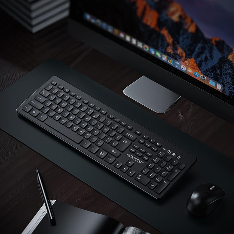 Bàn Phím Và Chuột Không Dây 2.4G Protable Bàn Phím Chuột Combo Bộ Dành Cho Máy Tính Bảng Và Laptop Mac Máy Tính Để Bàn Máy Tính Thông Minh Smart Tivi