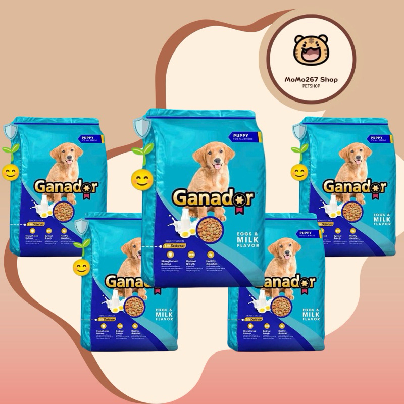 20KG Thức ăn cho chó con Ganador vị Trứng và Sữa - Ganador Egg and Milk - Thức ăn hạt cho chó