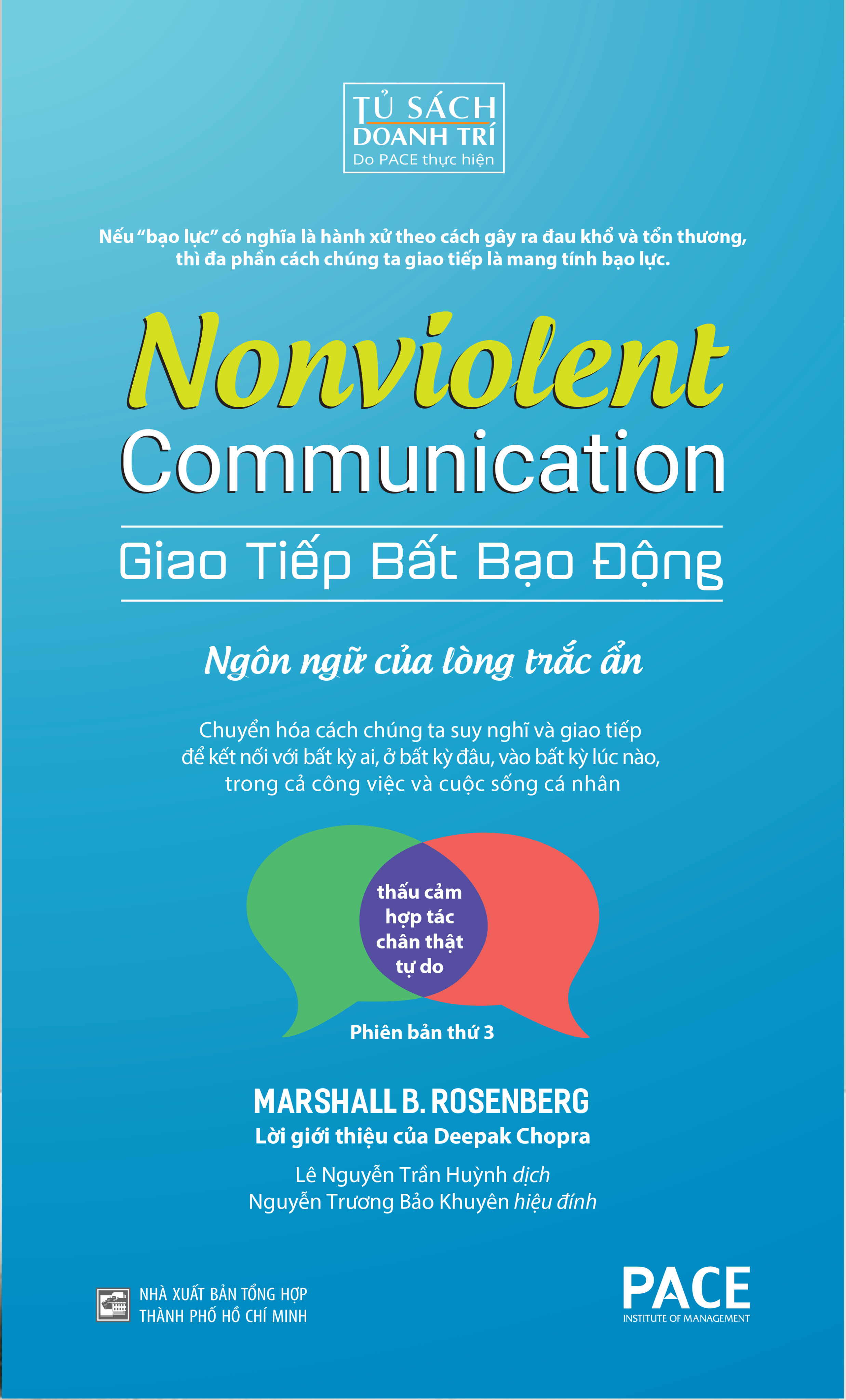 Sách PACE Books - Giao tiếp bất bạo động - Marshall B. Rosenberg, Ph.D