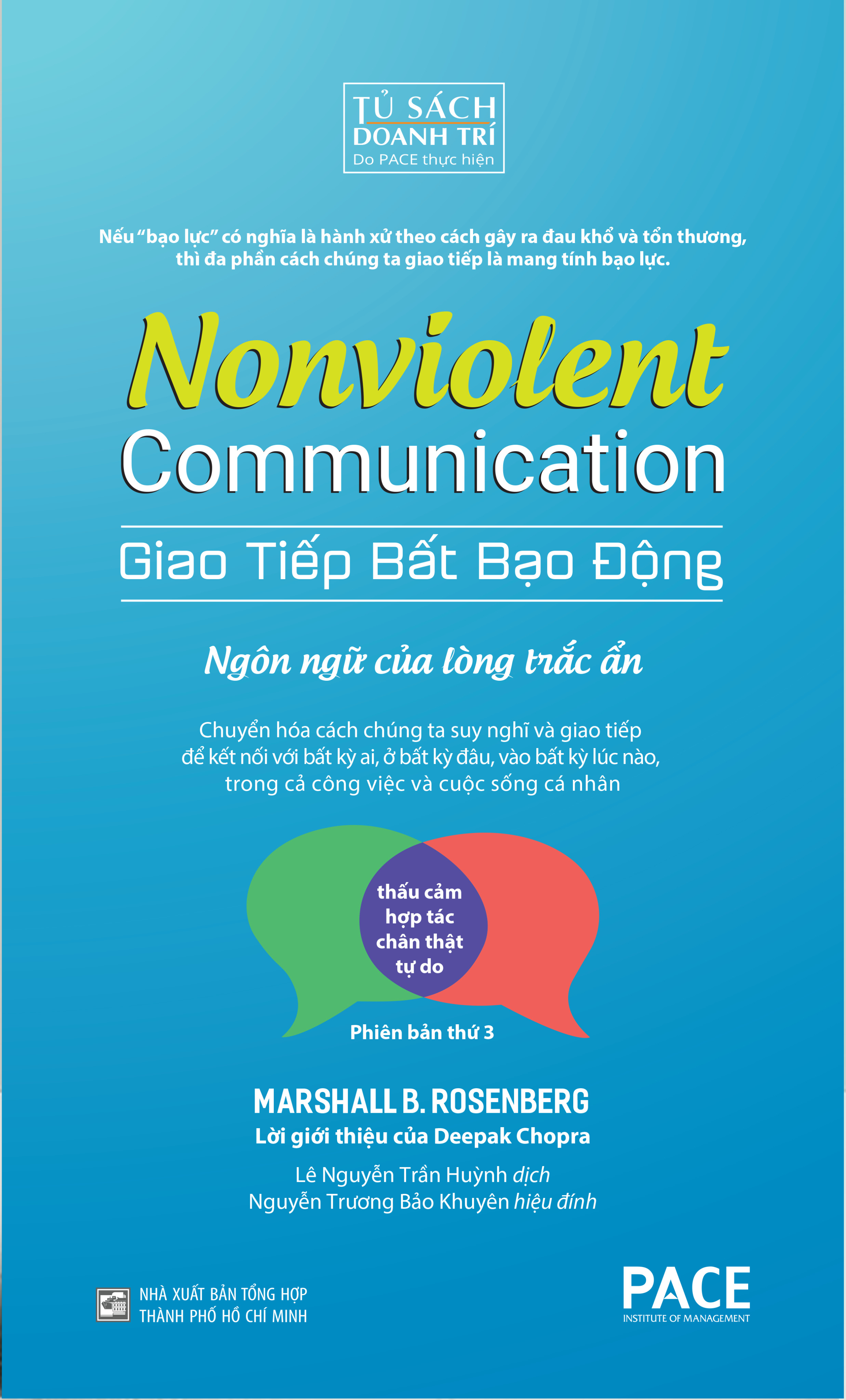 Sách PACE Books - Giao tiếp bất bạo động (Nonviolent Communication) - Marshall B. Rosenberg, Ph.D