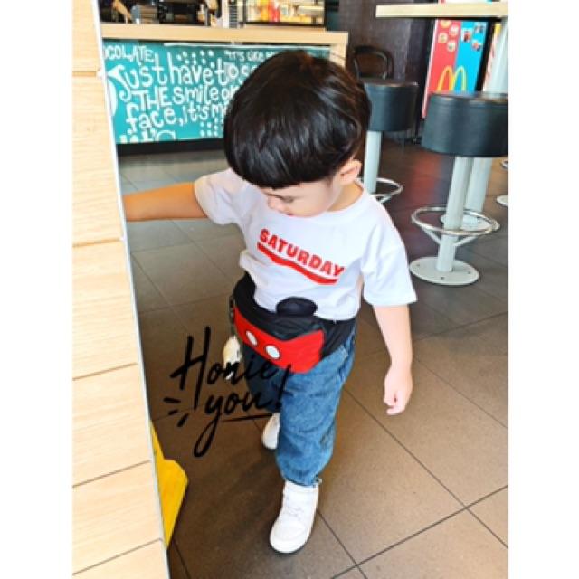 Áo Saturday /Quần baggy jean