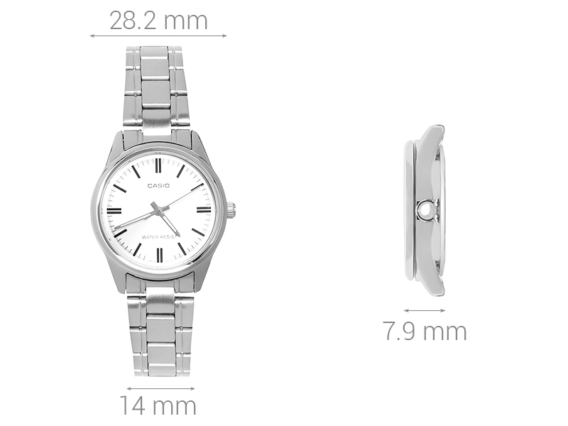 Đồng hồ nữ dây kim loại Casio LTP-V005D-7AUDF