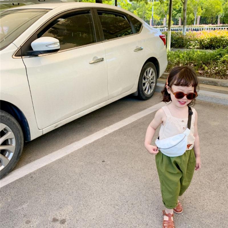 Năm 2020 Cô Gái Dễ Thương Bé Trai Túi Quân Trẻ Em Hông Nữ Chắc Chắn Màu Sắc Nữ Dây Túi Du Lịch Thời Trang Điện Thoại Túi Ngực Túi túi Messenger