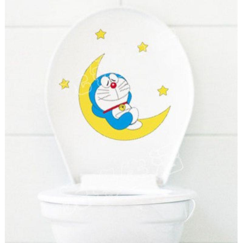 DECAL DÁN NẮP BỒN CẦU DOREMONDORAEMON HOUSE