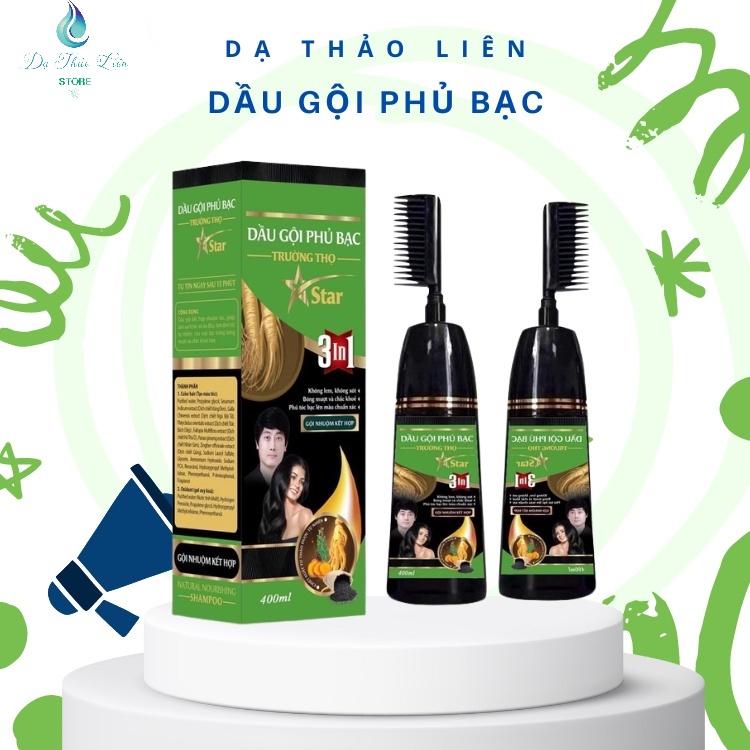 Dầu gội phủ bạc Dạ Thảo Liên (400ml) thành phần thảo dược thiên nhiên