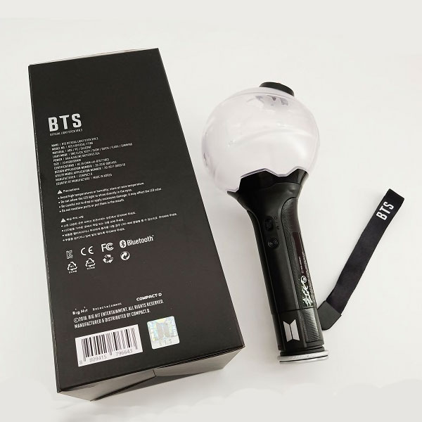 Bomb BTS ver 3 lightstick kèm móc khóa BT21