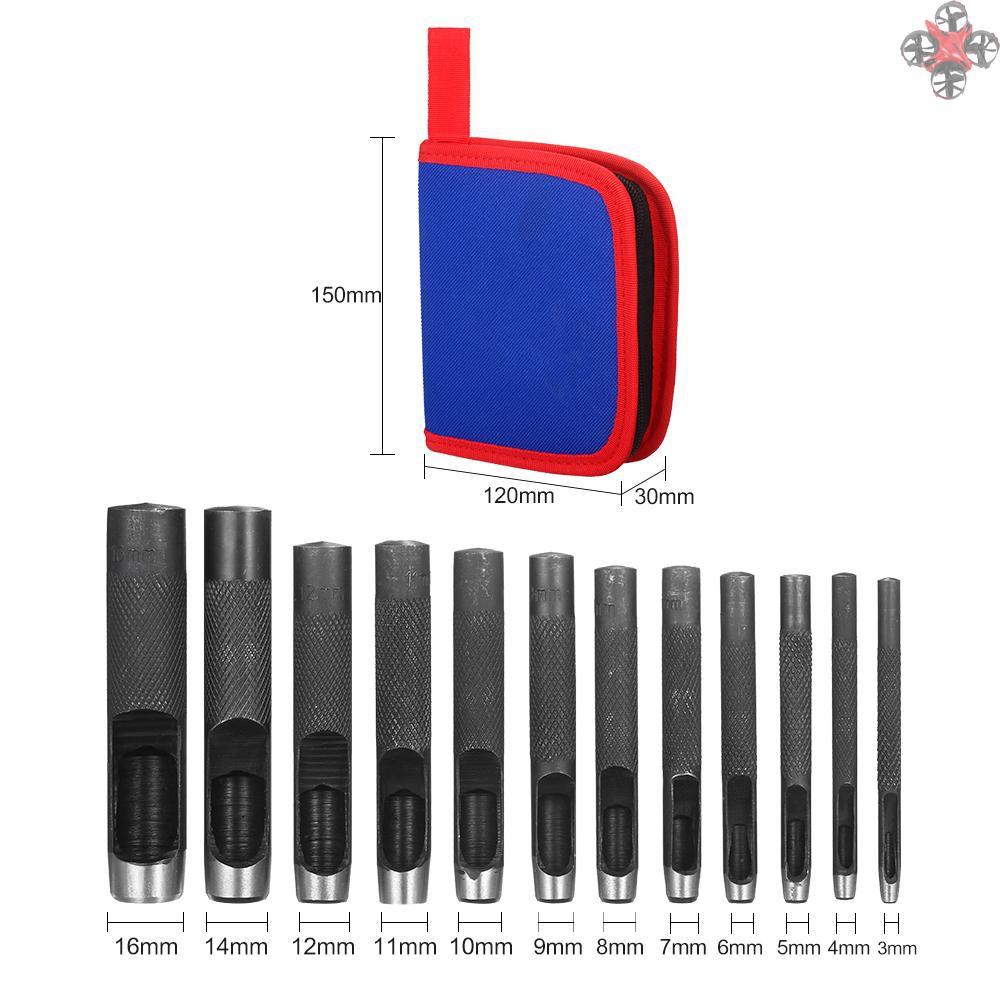Bộ 12 Dây Đeo Đồng Hồ Kích Thước 3 / 4 / 5 / 6 / 7 / 8 / 9 / 10 / 11 / 12 / 14 / 16mm