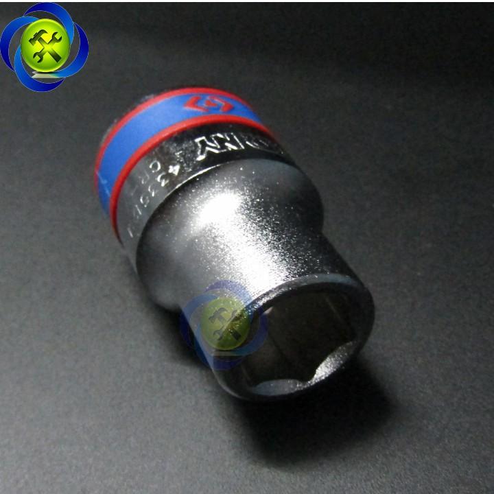 Tuýp trắng ngắn Kingtony 433512M 1 phần 2 INCH - 12MM 6 CẠNH