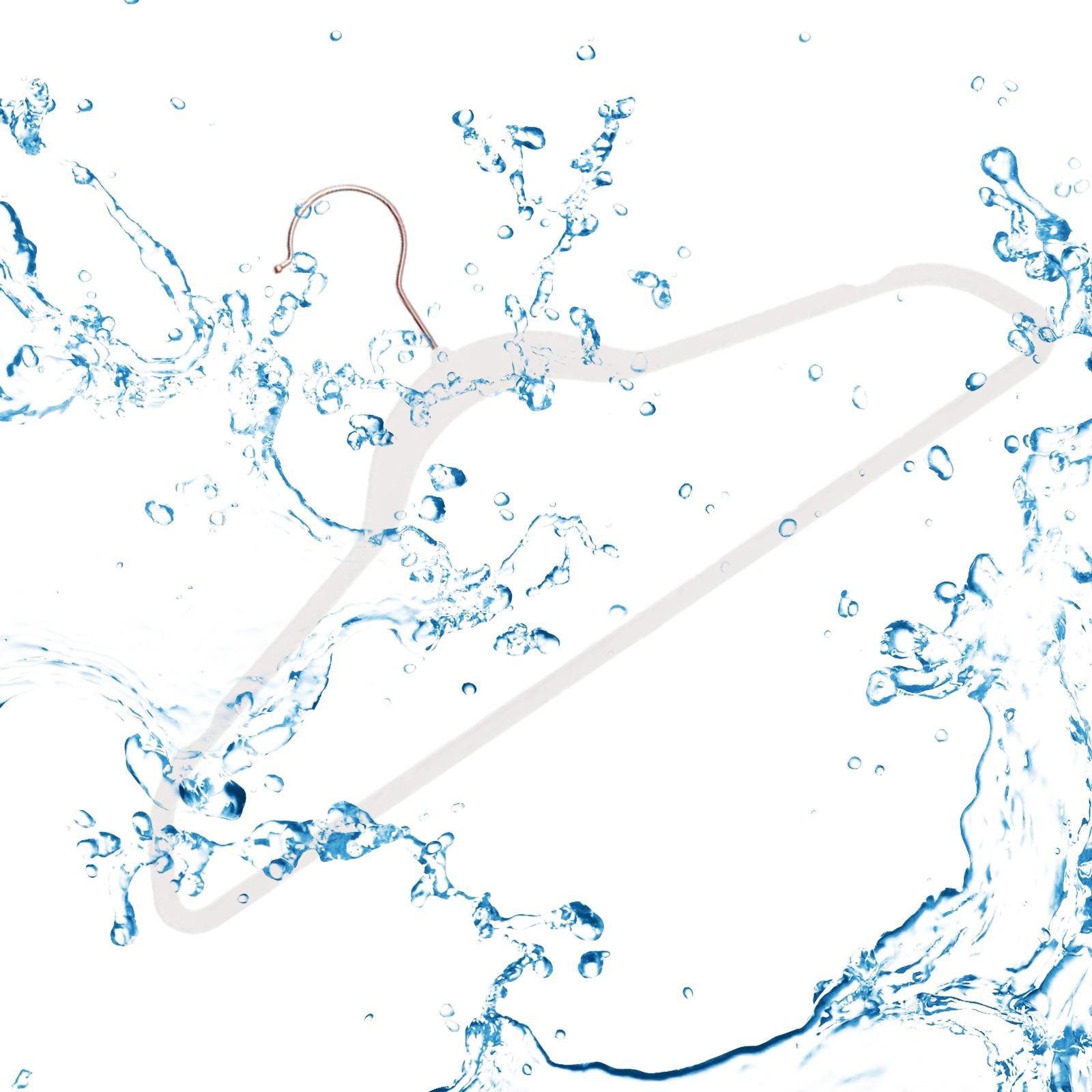 10x Coats Racks Trouser Non Slip Clothes Hangers for Cloakroom Nursery