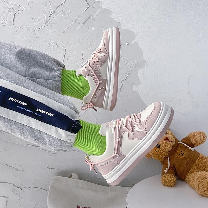 【HOT】Giày thể thao nữ Ulzzang Sneakers 2022 Giay Phong cách Hàn Quốc (5005)