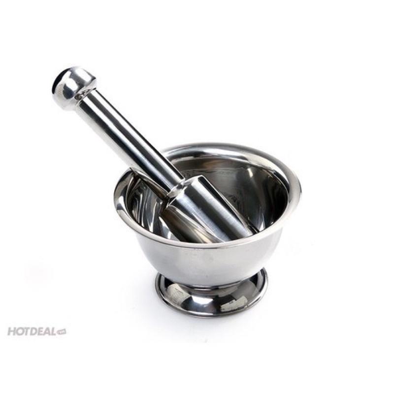 Bộ chày cối inox - Chày cối gã cua và thực phẩm vệ sinh an toàn
