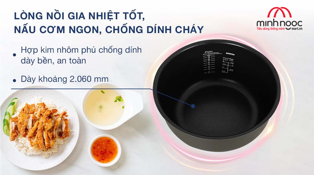 HÀNG CHÍNH HÃNG: Nồi cơm điện Tiger dung tích 1.8l JAX - S18W MADE IN JAPAN
