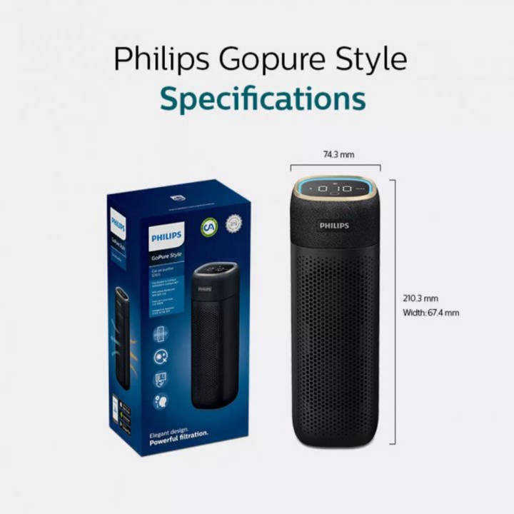 Máy Khử Mùi Lọc Không Khí Đa Năng Thương Hiệu Philips S7601 (GP7601) - Hàng Nhập Khẩu