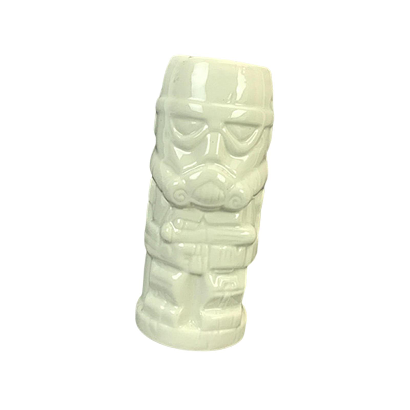 Hình ảnh Tiki Cups Bar Decor Vintage Tumblers Beer Beverage Mug for Luau Bar Cocktail