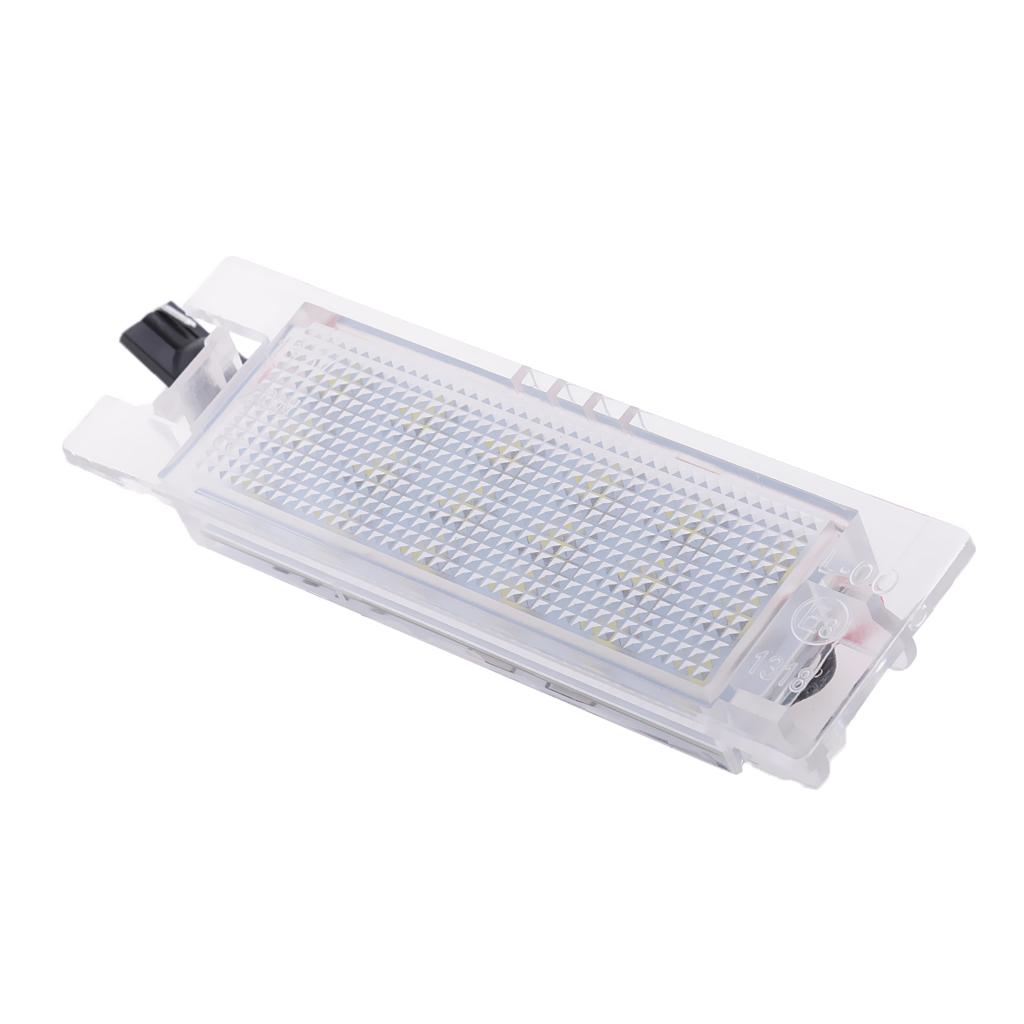 1 Pair Number License Plate LED Light Lamp For Vauxhall Opel Zafira Astra H