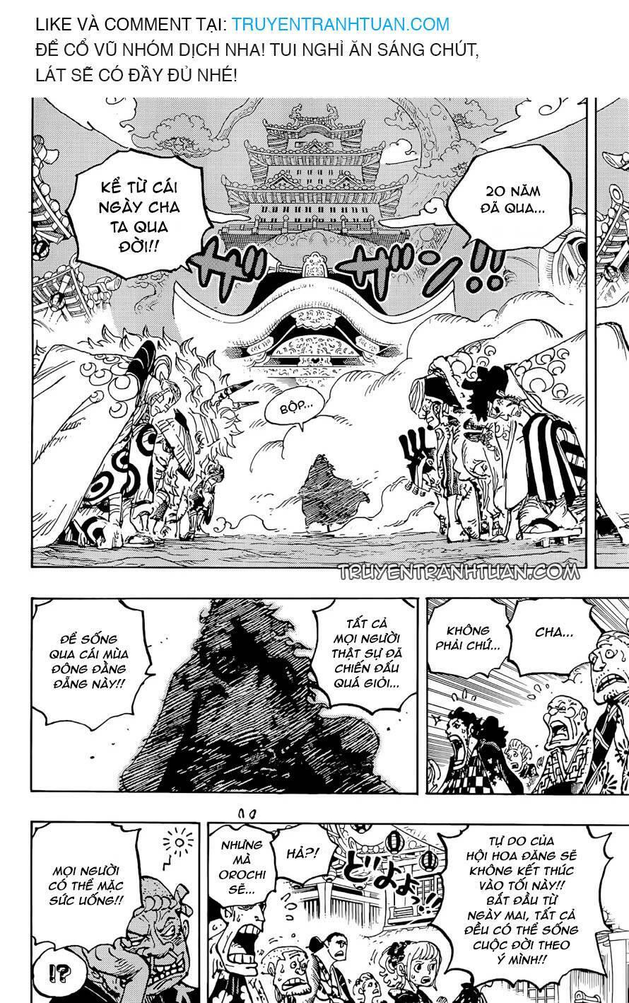 đảo hải tặc - one piece chapter 1051 8