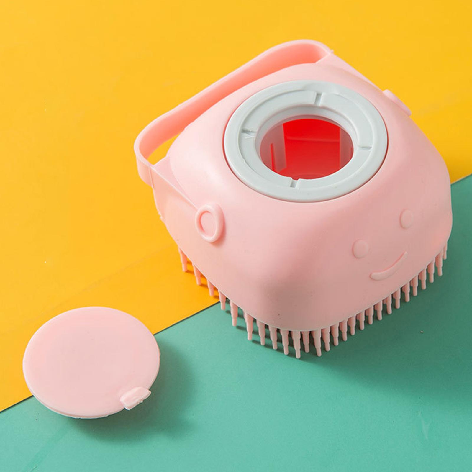 Bàn Chải Tắm Mềm Mát Xa Cho Thú Cưng