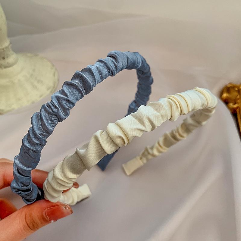 Bờm Tóc Nhún Lụa Satin Nhiều Sắc Màu siêu xinh cho bạn nữ