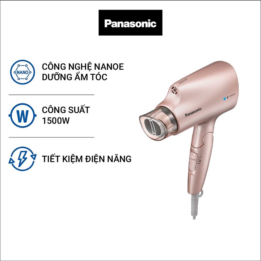 Máy Sấy Tóc Dưỡng Ẩm Nanoe Panasonic EH-NA27PN645 - Hàng Chính Hãng
