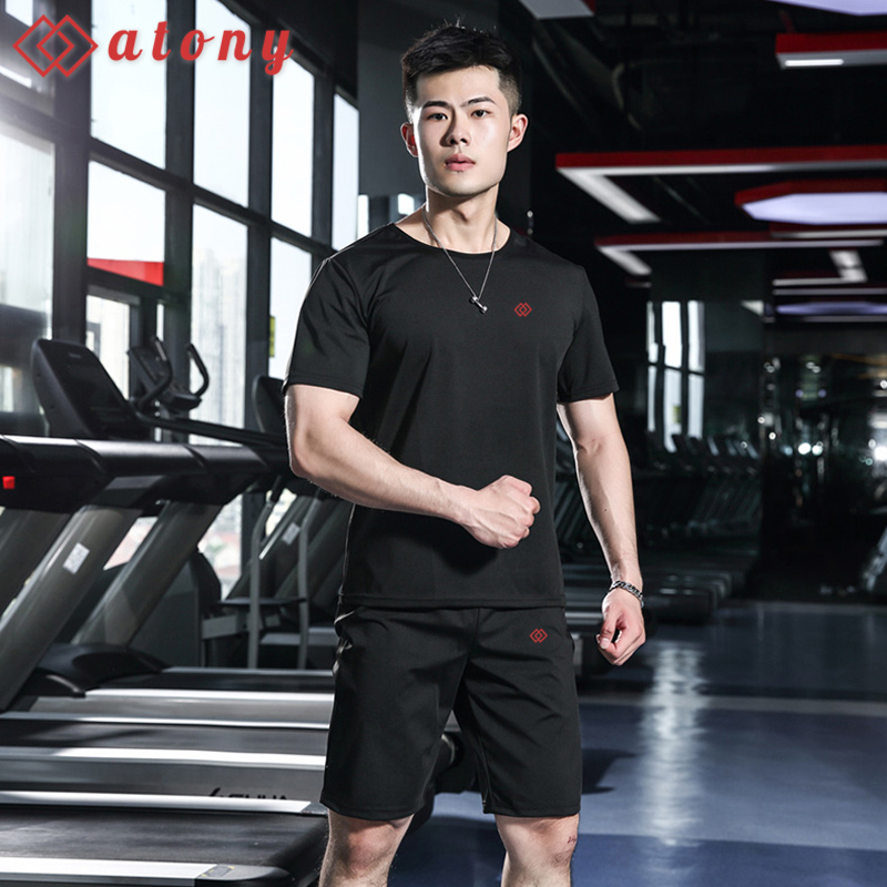 Bộ Quần Áo Ép Cân Nam ATONY Cao Cấp, Tăng Tốc Đổ Mồ Hôi, Sinh Nhiệt, Tráng Nano Bạc Nhật Bản (Áo Khoác Có Mũ + Quần Đùi)